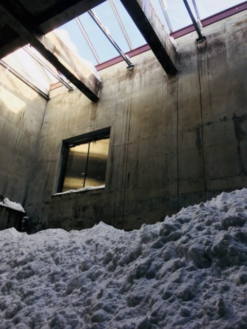 雪室貯蔵庫